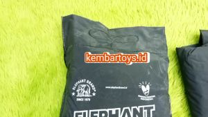 EL-MIDI Jas Hujan Setelan Jaket Celana Midi Elephant Brand Warna Random