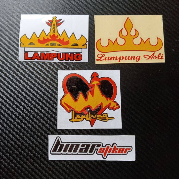 STIKER CUTTING LOGO LAMPUNG ASLI