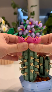 [BrickStory] LEGO Botanicals Flowering Cactus (11509)(482 Pieces)