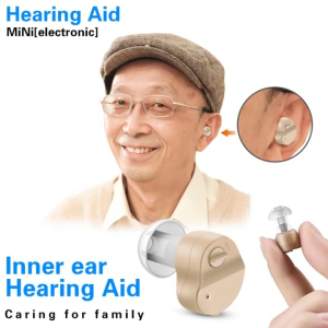 Mini Invisable Hearing Aid Ear for Deafness Digital Hearing Aids for Elderly Moderate to Severe Hearing Loss Sound Amplifier
