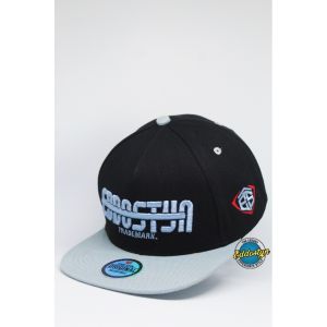 Topi Snapback Premium EDSTN Original Distro import Pria Dewasa Hitam Abu