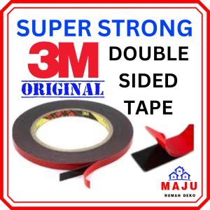 MAJU Original 3M High Performance Double Side Sided Acrylic Foam Tape Quality Outdoor Heavy Duty VHB Strong Thin For Car