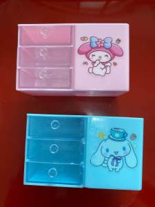 LACI STORAGE SANRIO MINI REJECT RETAK CACAT