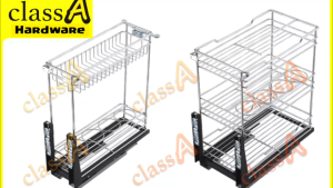 ClassAHW Multi-Function Kitchen Cabinet Two Layer Pull Out Basket Premium Quality Soft Close Slide 150mm 200mm 300mm Draining Basket For Kitchen Sink Kitchen Drain Strainer Basket - Lazada