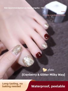 MONLEYTA | Cherry Blossom Nude Color Nail Polish Set Quick Dry Long Lasting Tear Off No Baking New 2025 Womens Spring Summer Nail Kit