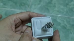 lốc 10 cái đế da trưng nhẫn  đế cài nhẫn da PU lốc 10 cái nhiều màu