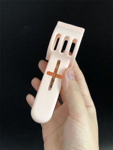 Sun Clip Large round Rod Clip Bamboo Pole Plastic Clip Drying Bed Sheets Windproof Clip Non-Slip Clip 4 Pack