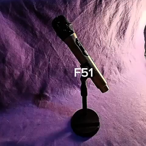 F51 STAND MIC DAN HP ORIGINAL MEJA TABLE TRIPOD STANDING HOLDER TEMPAT PEGANGAN MIK MIX MIKROFON