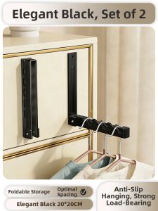 Auzzo | Multipurpose Hanger Organizer Folding Wall-mounted Rack