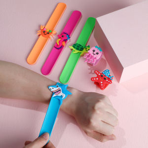 Cartoon Mermaid Crab Themed Party Rings Childrens Birthday Decoration Props Sea Animal Themed Balloons Aluminum Model Gifts