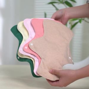 2pcs Breathable Panty Liner Feminine Reusable Sanitary Pads Period Panties Leakproof Cotton Pad Washable Daily Pads 2 Sizes