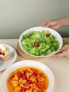 TAFUMAN | Food Grade Heat-resistant Thicker High-end Rice Husk Large Disposable Plates
