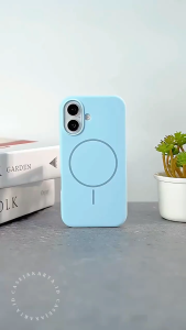 [ SCM ] Case To Iphone 11 Pro Max / 12 Pro Max / 13 Pro Max / 14 Plus 14 Pro Max / 15 Plus 15 Pro Max - Silicone Case Magsafe | Premium Silky Liquid Magnetic - Full Cover Rubber Anti Noda