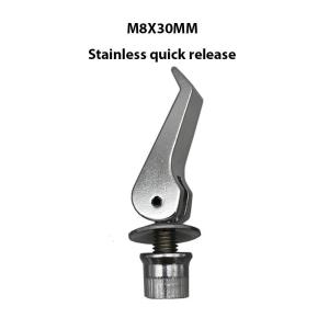 Premium Stainless Steel Quick Release Clamp Bolt Anti-Rust Coating Easy Operation for Bicycle Woodworking Furniture Repair Jobs