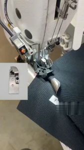 จักรห่อข้างข้อศอก 2 เข็ม Double Chainstitch Machine สำหรับงานห่อตะเข็บข้าง ใช้กับงานเสื้อโปโล เสื้อเชิ้ต ส่งจากประเทศไทย