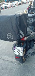 TOPBOX ALLOY COVER WATERPROOF 45L BELOW