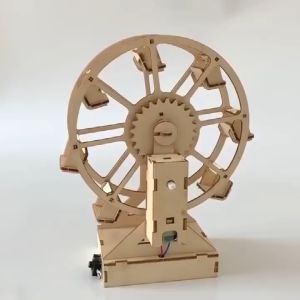 Bánh Xe Đu Quay Bằng Gỗ Mô Hình Diy Bộ Dụng Cụ Tự Lắp Ráp Cho Trẻ Em - Đồ Chơi Giáo Dục STEM Cho Bé - Lazada