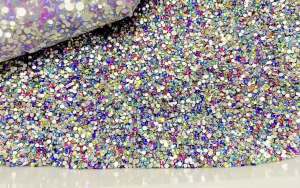 AAAA+Quality New Violet/Metal Crystal Hotfix Rhinestones Glass Strass Iron On Stone For Nail Art Sewing & Fabric Decoretion