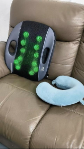 OGAWA iRelieve Back Massager Portable Massage Cushion with Heat for Home Office & Car
