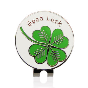 GVOVLVF | Clover Hat Clip Golf Ball Position Marker Accessory with Clip Brand New Lucky Ball Position Marker Accessory Fan Supplies