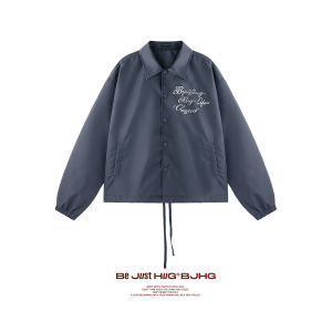 BJHG | Windproof and Waterproof Coach Jacket Mens Autumn Trend