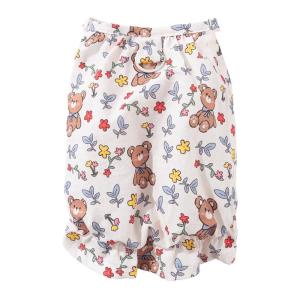 hipidog | Váy hoa mỏng mùa hè cho chó mèo ngắn Anh chống rụng lông Hipidog Full Print Cat Clothes Thin Cotton Doll Kitten Summer