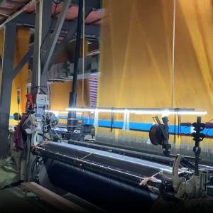 Yarn-dyed Vine Flower Jacquar Fabric Pastoral Style Textile DIY Womens Fashion Dress Per Meter