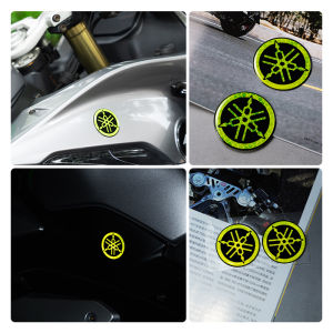 Phản quang Xe máy Yamaha Logo 3D Gel Sticker đề can Emblem-5CM