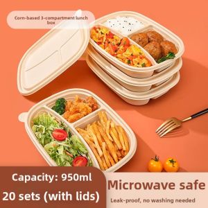 Yunlei | Corn-based Food-grade Disposable Bento Box