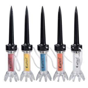 79mm/90mm 5-piece set of magnetic plastic golf ball tee 360 degree bounce to enhance your golf skills Golf Training Practice 