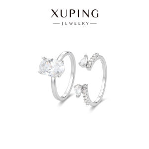 XUPING | Stackable Luxurious Oval-Shaped Ring