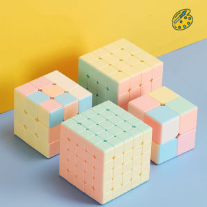 4x4 5x5 3D Square Maze Rubiks Cube Macaron Rotate Ball Toys Fidget Spinner Rubik Cubes Brain Training Educational Toy Mainan Maze puzzle Children Toys