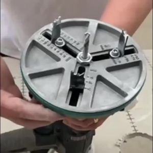 STONEGO Adjustable Universal Woodworking Hole Opener Plank Plasterboard Plastic Aluminum Hole Punching Tool Hole Opening Drill