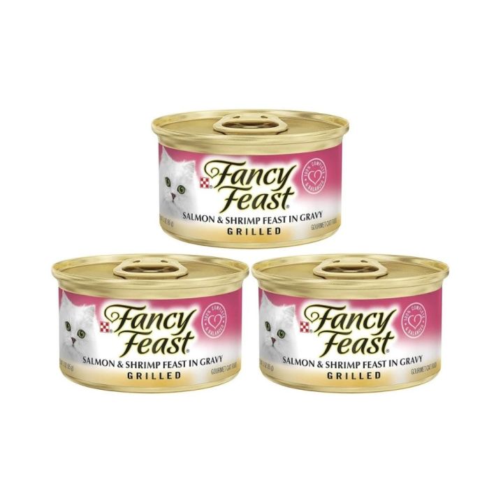 Fancy feast grilled clearance salmon