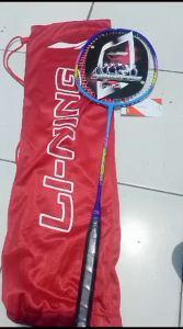 BEST SELLER !! RAKET BULUTANGKIS LI-NING DEWASA CARBON  OR I- RAKET BADMINTON IMPORT LI-NING CARBON SUPER QUALITY BONUS TAS GRIP - RAKET BULUTANGKIS DEWASA MURAH - RAKET MURAH - RAKET BERKUALITAS - RAKET YONEX ASLI - RAKET ASLI - RAKET YONEX ORI KARBON