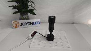 Adjustable 5° 6° 8° 10° Narrow Beam Angle Black White LED Focus Ceiling Spotlights 7W 3000K Zoomable Track Lights with Zooming