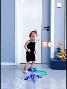 Rocket Toy Rocket Launcher Toy Outdoor Sport Child Play Set Toy Jump Stomp Pressed Rocket Launch Foot Pump Launcher Toys