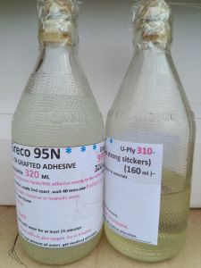 Greco Especial Adhesive 95N 320ml + Primer 160ml for Reglue Rubber Shoes