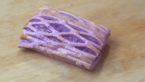 ผงมันม่วง ผง แท้ 100% Purple sweet potato powder ตรา กอเงินฟาร์ม ขนาด 200 กรัม x 36 ห่อ