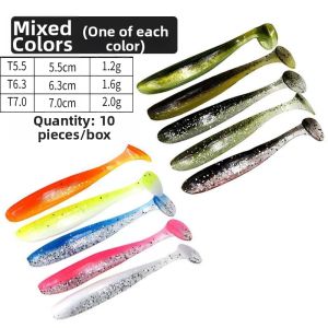 Ewitgo | T-Tail Soft Bait Fishing Lure Kit