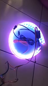 Lampu LED Strip Turn Signal Flowing Light Guide Strip RGB 60cm