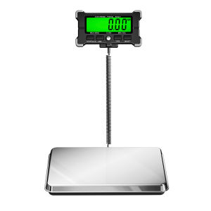 Portable Stainless Steel Pet Scale High Precision Backlight Split Package Electronic Scale Large Measurement Accuracy