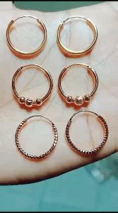 anting titanium gipsi perhiasan wanita dewasa anti karat anti luntur