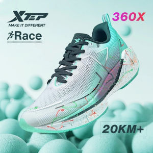 XTEP 360X丨T400 Carbon Plate Running Shoes Nylon Fiberglass Board Stability Wear-resistant