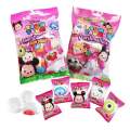 Minions Marshmallow Jam Filled, Banana Filled, Mango Filled, My Little Pony Marshmallow Chocolate Jam Filled 90g x18 pcs. 