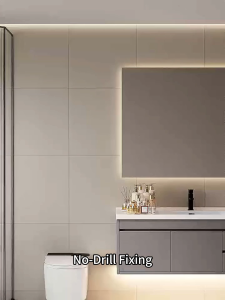 Wall-mounted Cabinet and Storage Shelves for Bathroom Vanity