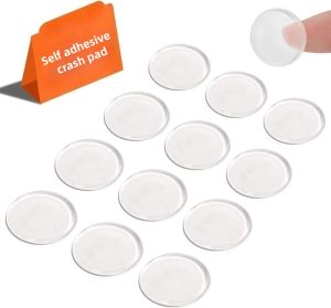 Hand Cushion Glass Cushion Silicone Transparent Door Stopper Circular Protector Anti Slip Self-Adhesive Anti-Collision Pad