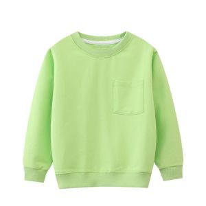 Jumping Meters | Jumping Meters Hooded Sweatshirts for Boys And Girls 2-7T Autumn Spring Solid Pockets Tops Childrens Clothing