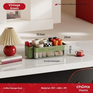 CHUMX | Dustproof and Drainable Cup Organizer Rack
