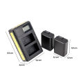 Paket Baterai & Charger for Sony ZVE10 / ZV-E10 - Batre Battery Casan. 